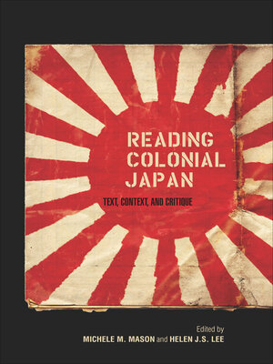 cover image of Reading Colonial Japan